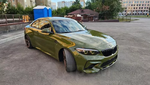 Зеленый BMW для экстремальных поездок продают в Барнауле за 3,7 млн рублей. Фото