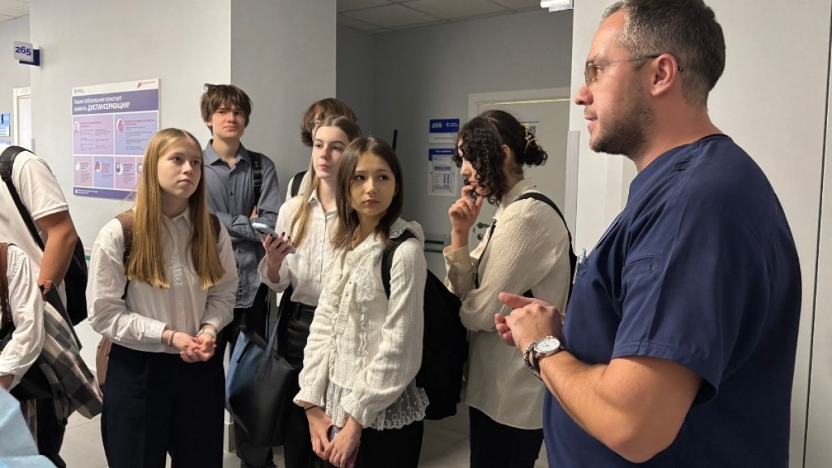 Профориентационный проект в поликлинике № 14