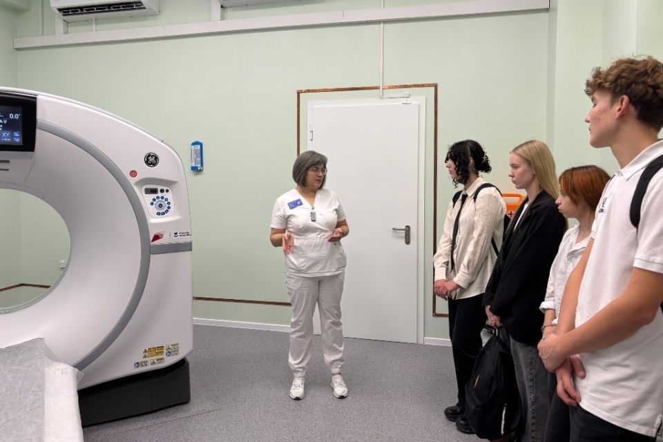 Профориентационный проект в поликлинике № 14