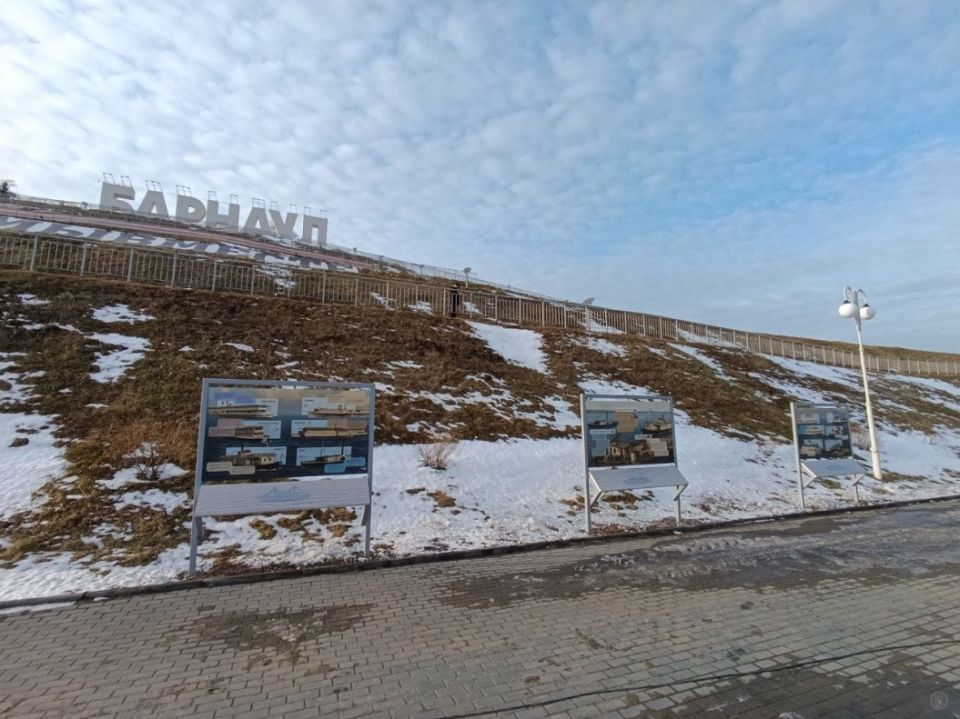 Набережная Оби