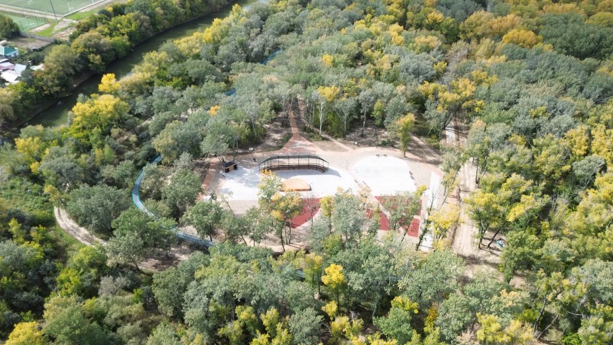 Парк-набережная в Рубцовске