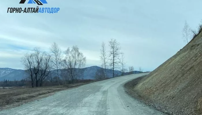 В Республике Алтай ремонтируют участок дороги Усть-Кокса – Мараловодка