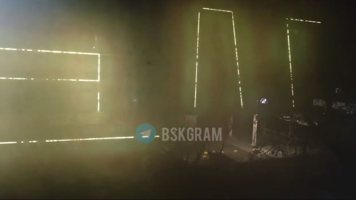 Подсветка ЦУМа в Бийске