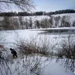 Два мальчика провалились под лед на реке Иня в Новосибирске