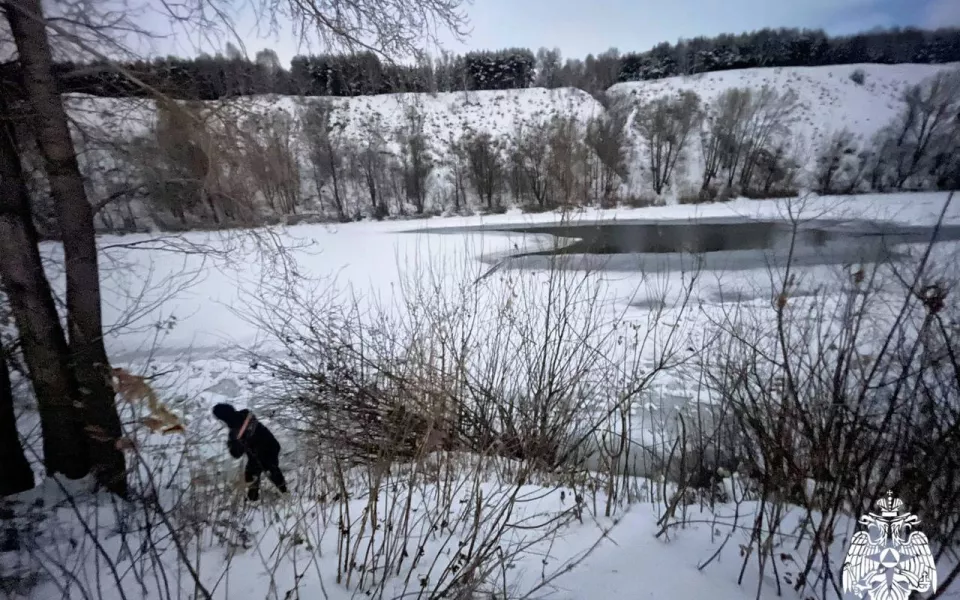 Два мальчика провалились под лед на реке Иня в Новосибирске