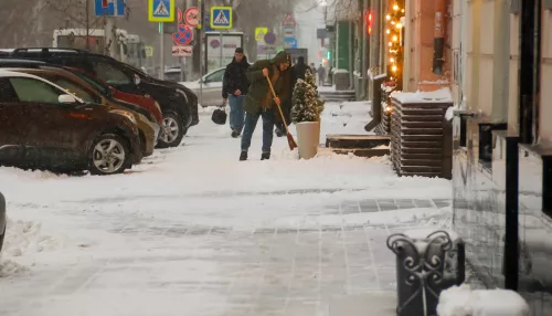 Алтайский край накрыла оттепель с мокрым снегом и ветром. Когда придут морозы