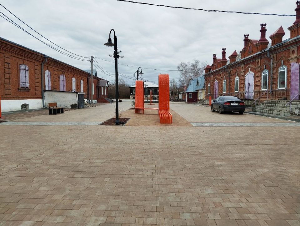 В Змеиногорске появилась пешеходная зона в историческом центре города