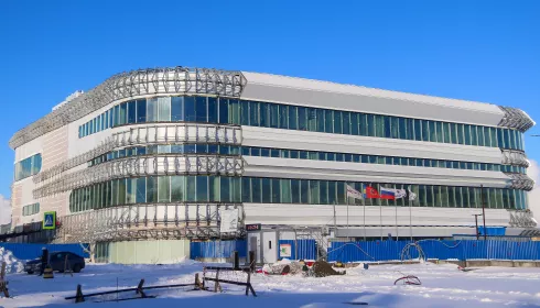 Готов на три четверти: что происходит на стройке нового терминала барнаульского аэропорта. Фото