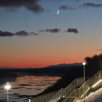 Фотограф показал Барнаул в вечерних красках под свежим снегом