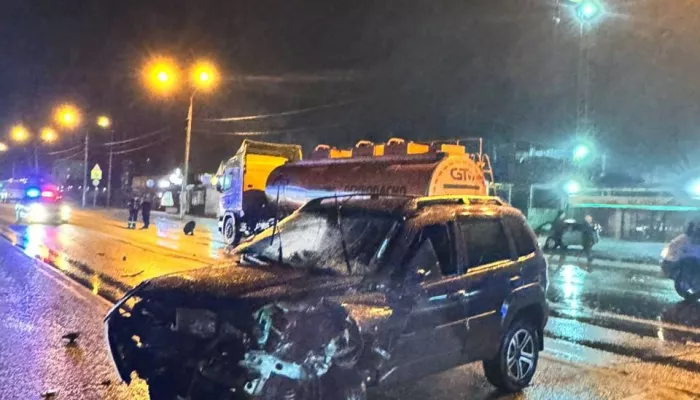 Пьяный водитель Лады устроил жесткое ДТП с грузовиком в Республике Алтай