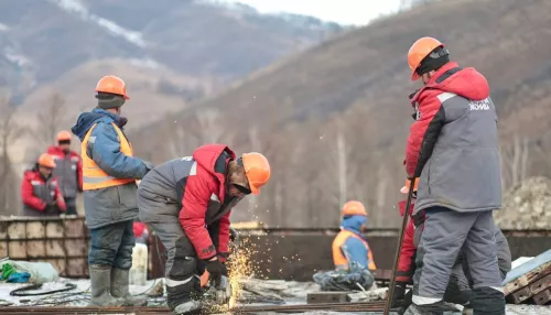 В Усть-Канском районе Республики Алтай строят новый молочный комплекс