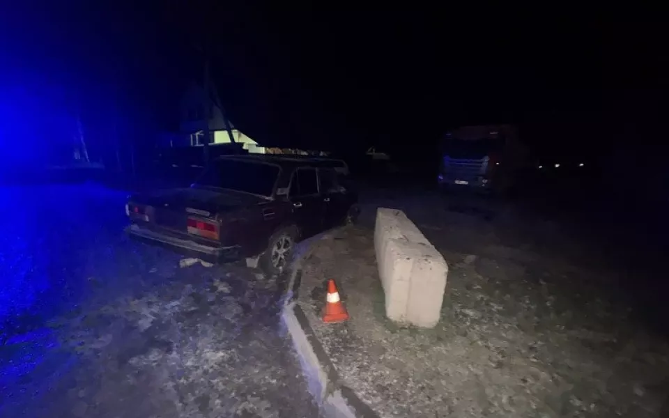 В Республике Алтай 15-летний подросток напился и попал в ДТП на машине друга