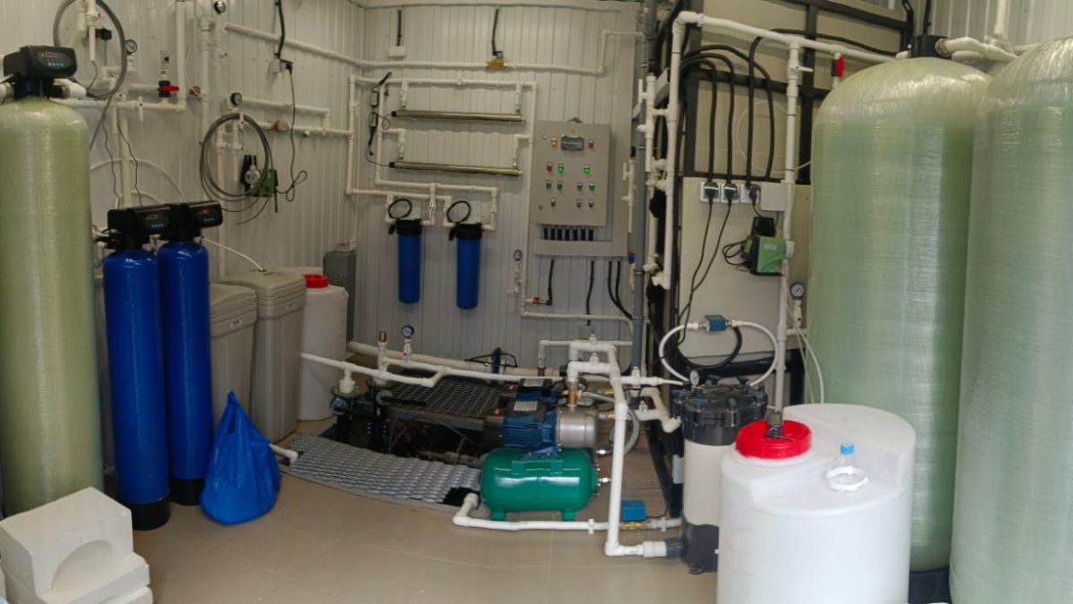 "Росводоканал Барнаул" установил новую станцию водоочистки на артезианском водозаборе микрорайона Ползуново