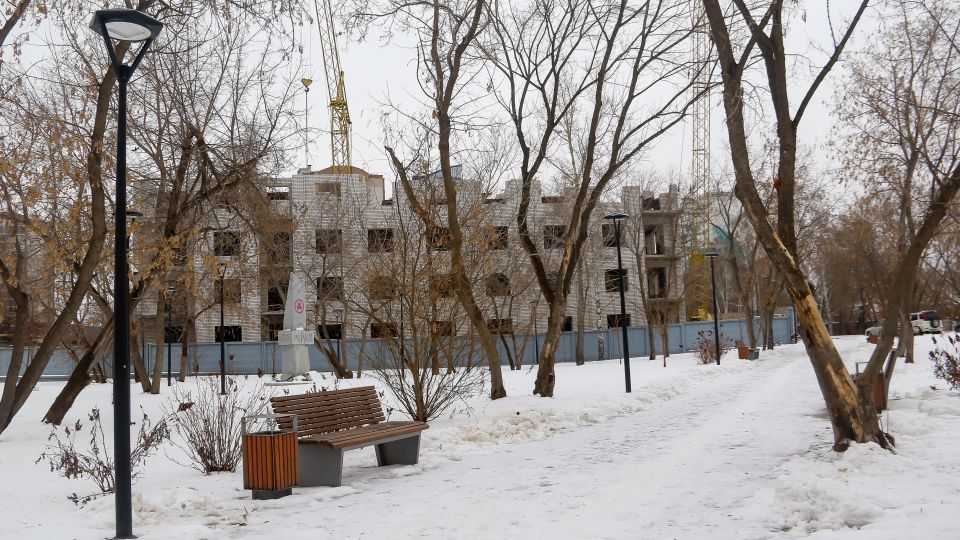 ЖК "Эдем" на ул. Приречной, 12. Ноябрь 2025 года
