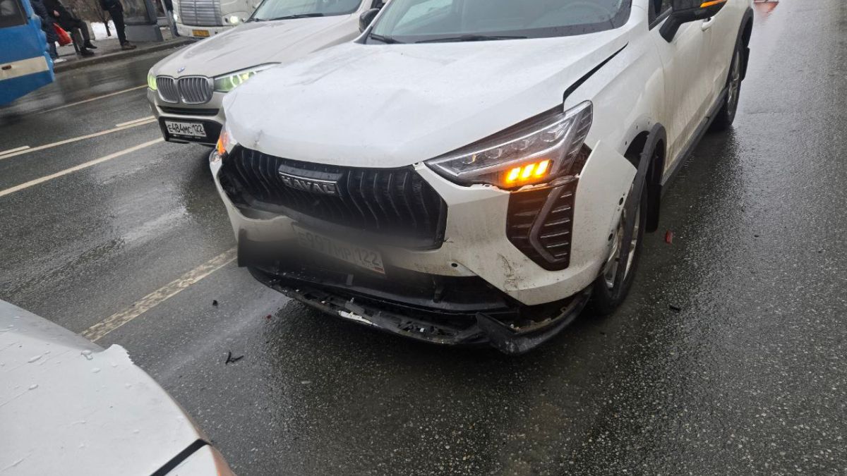 Место аварии