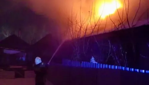 В Славгороде пожилой мужчина погиб при крупном пожаре в частном доме