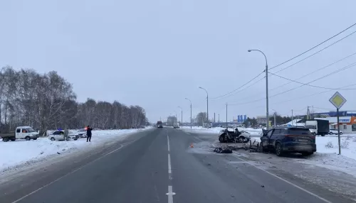Массовое смертельное ДТП произошло на новосибирской трассе
