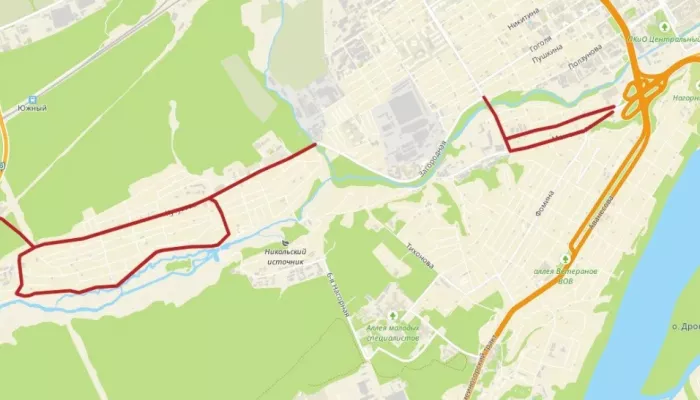 Большегрузам запретят ездить по трем участкам улиц в Барнауле