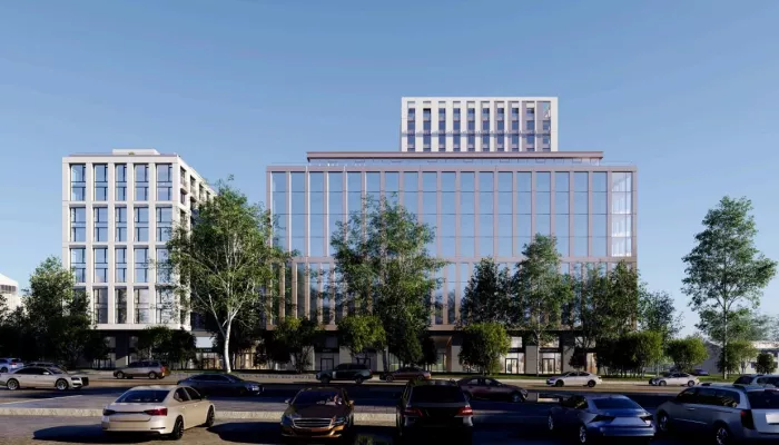 Сквер, гранд-лобби и китайское озеленение: каким будет комплекс на месте Колизея