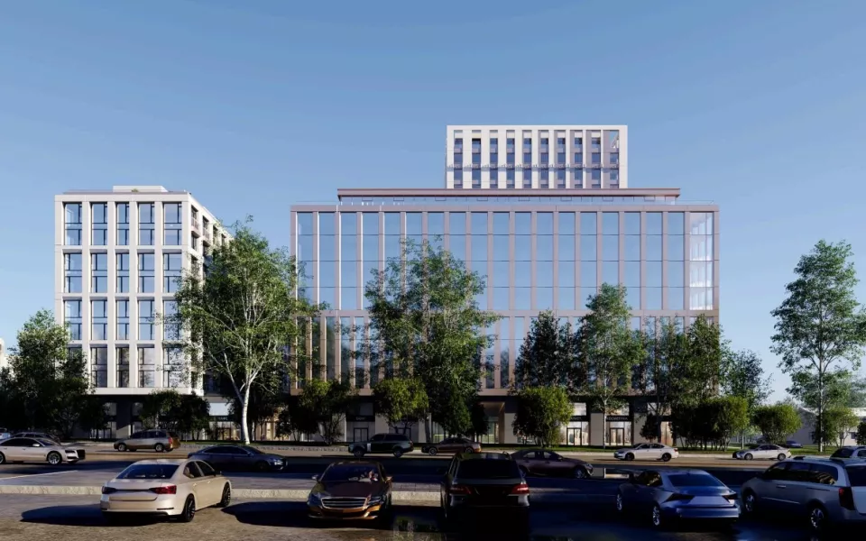 Сквер, гранд-лобби и китайское озеленение: каким будет комплекс на месте Колизея