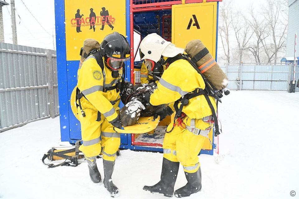 В Барнауле открыли современный тренировочный комплекс для спасателей