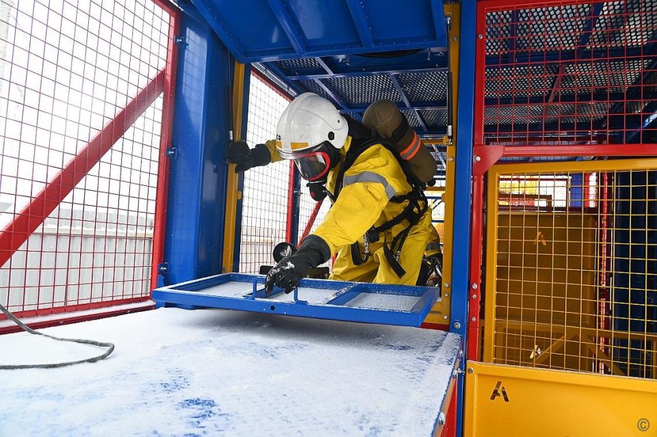 В Барнауле открыли современный тренировочный комплекс для спасателей