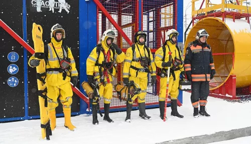 В Барнауле заработал уникальный учебный полигон для спасателей: что он умеет. Фото