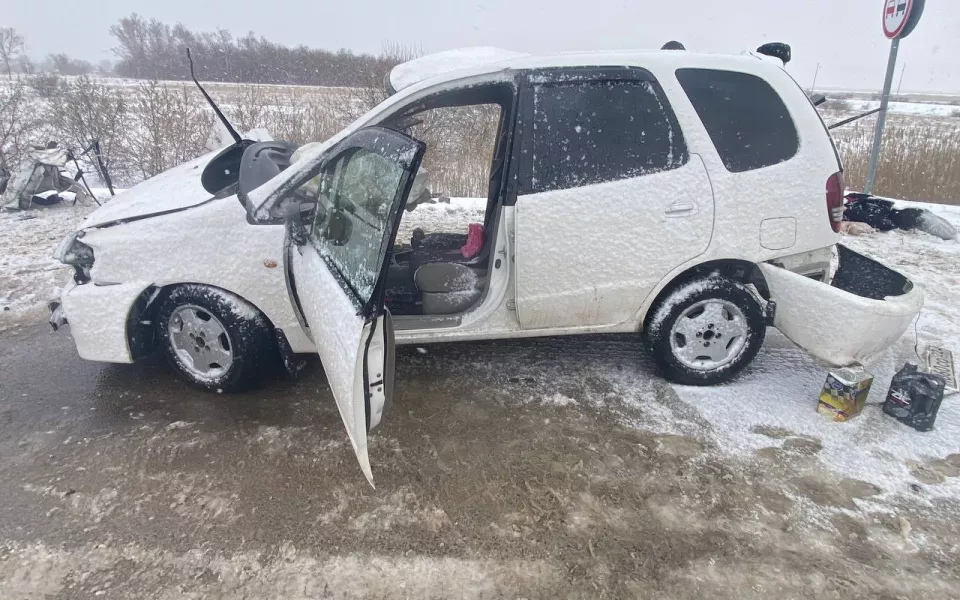 Женщина на Toyota погибла в аварии с грузовиком на трассе под Рубцовском