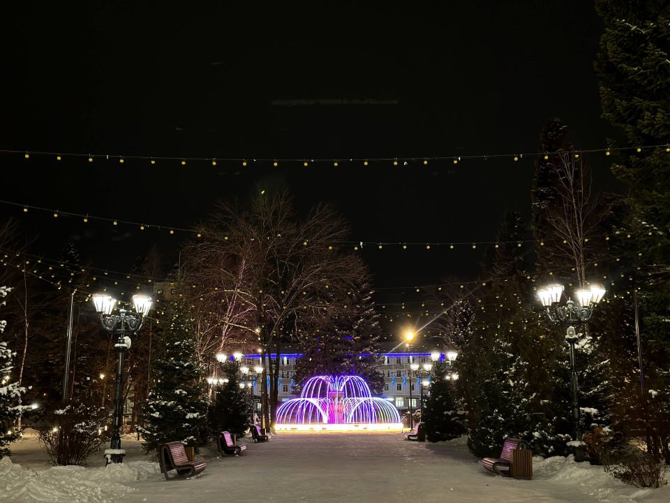 Предновогодний Горно-Алтайск