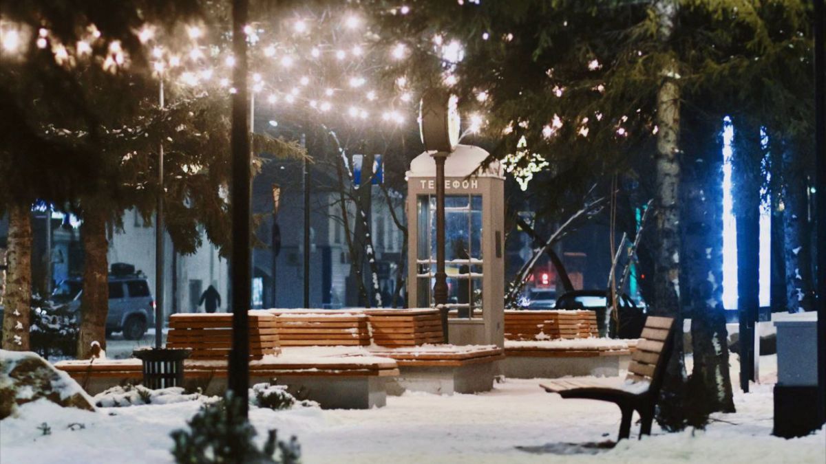 Предновогодний Горно-Алтайск