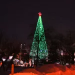 Теплые воспоминания: как Барнаул отмечал старый Новый год на площади Свободы. Фото