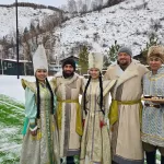 Появились кадры со съемок тревел-шоу Повара на колесах в Республике Алтай. Фото