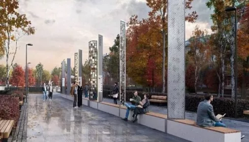 Бульвар 50 лет ВЛКСМ в Бийске благоустроят по федеральному конкурсу