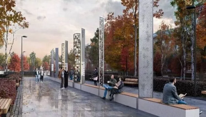 Бульвар 50 лет ВЛКСМ в Бийске благоустроят по федеральному конкурсу