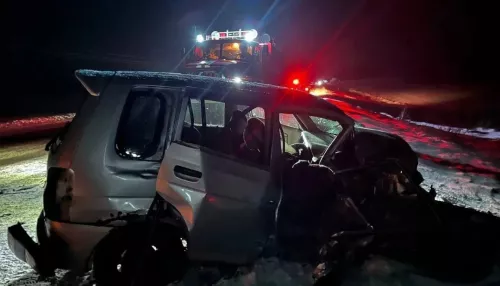 Водитель Mazda погиб в жестком ДТП на трассе Бийск – Белокуриха