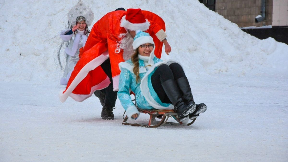 Забег Дедов Морозов