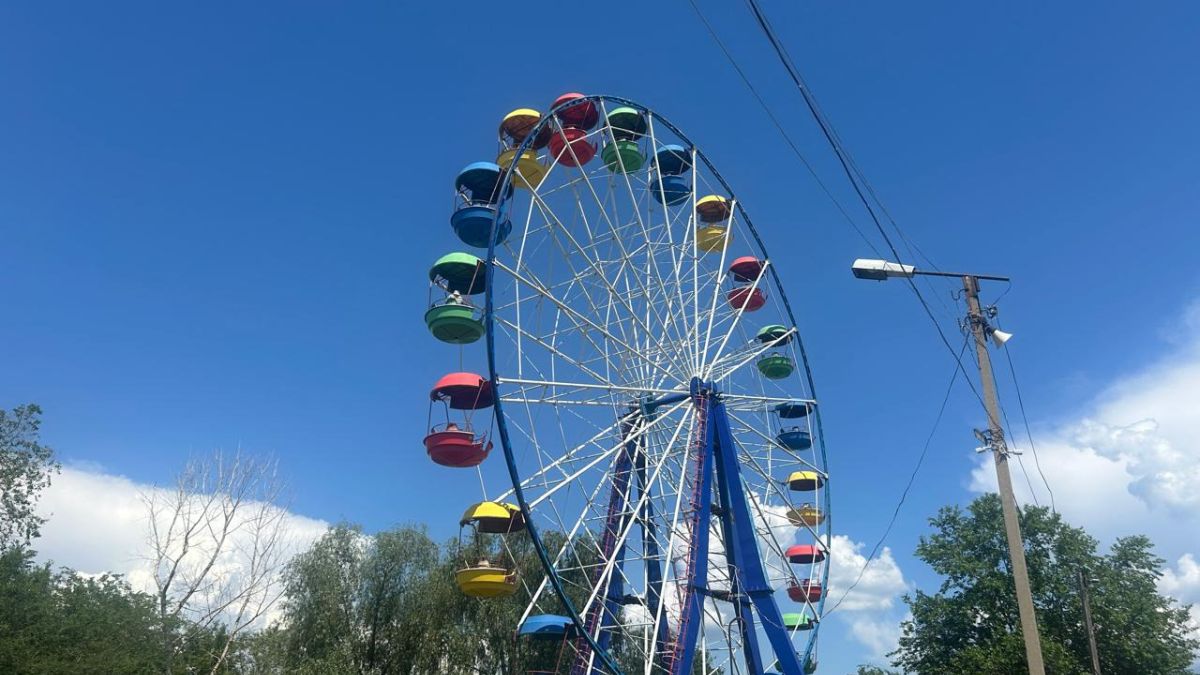 Колесо обозрения в Камне-на-Оби