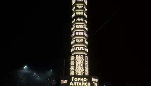 Въездная стела Горно-Алтайска участвует во всероссийском конкурсе