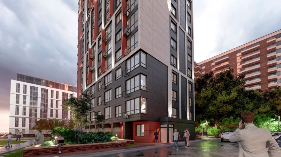 Эскизный проект дома на ул. Папанинцев, 166