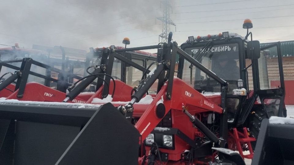 Алтайский край продолжает обновлять парк спецтехники