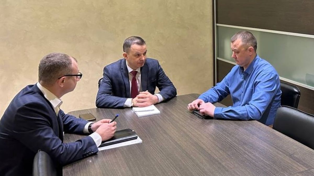 Встреча Андрея Курышина и Сергея Усольцева