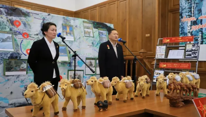 В Бийске открылась выставка о помощи Монголии в годы Великой Отечественной войны