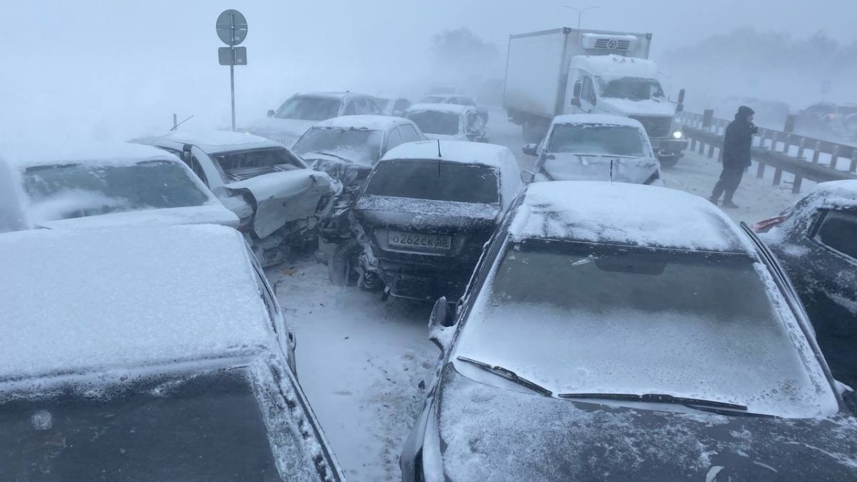 Место аварии