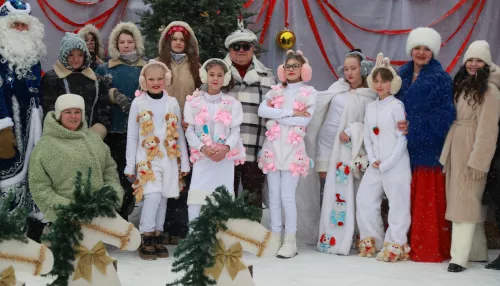 В зоопарке Барнаула прошло модное дефиле Красота не требует жертв. Фоторепортаж