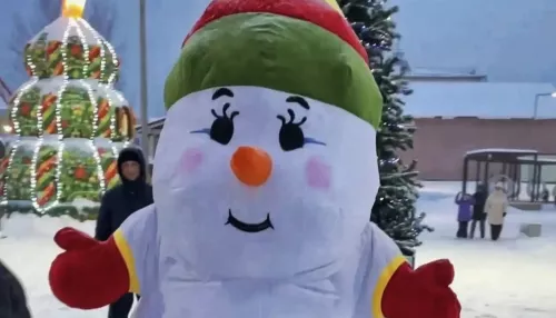 Игры, музыка и огни елки: в Барнауле дали старт зимнему сезону в Центральном парке