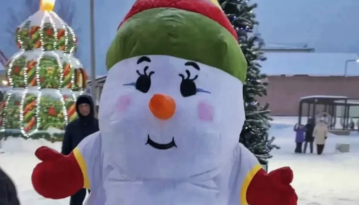 Игры, музыка и огни елки: в Барнауле дали старт зимнему сезону в Центральном парке