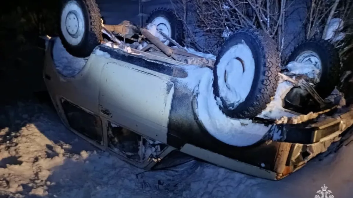 ДТП с перевертышем в Чойском районе Республики Алтай