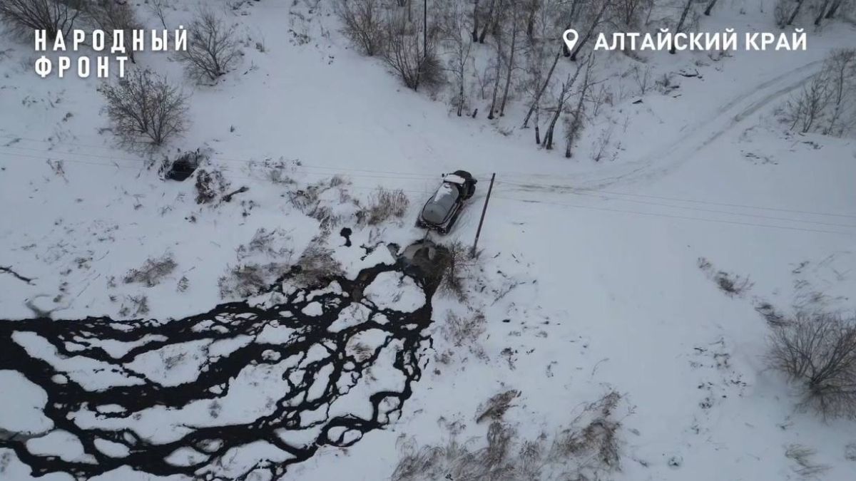 Слив ЖБО во Власихе