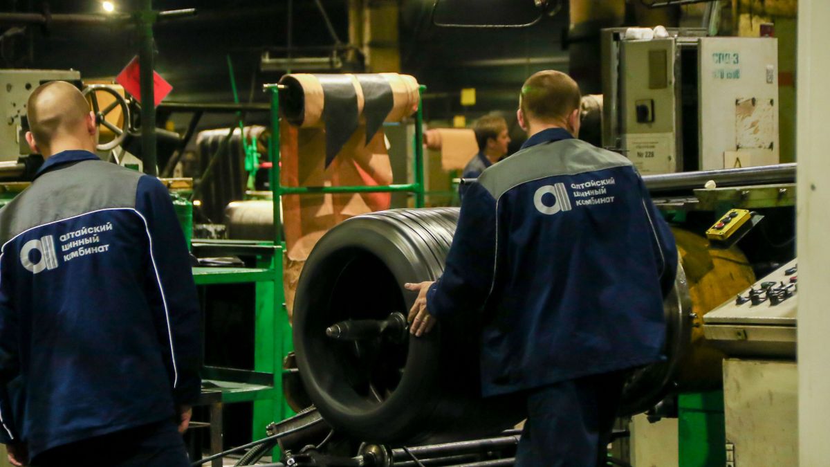 Алтайский шинный комбинат. Производство
