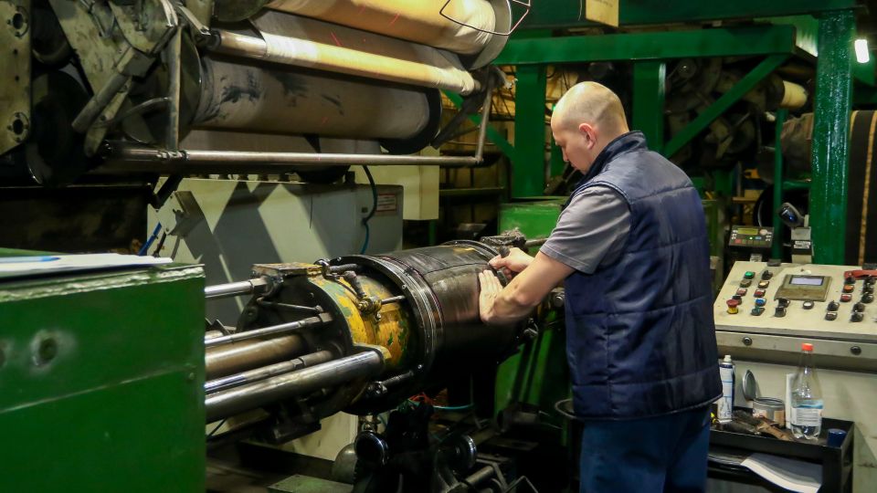 Алтайский шинный комбинат. Производство